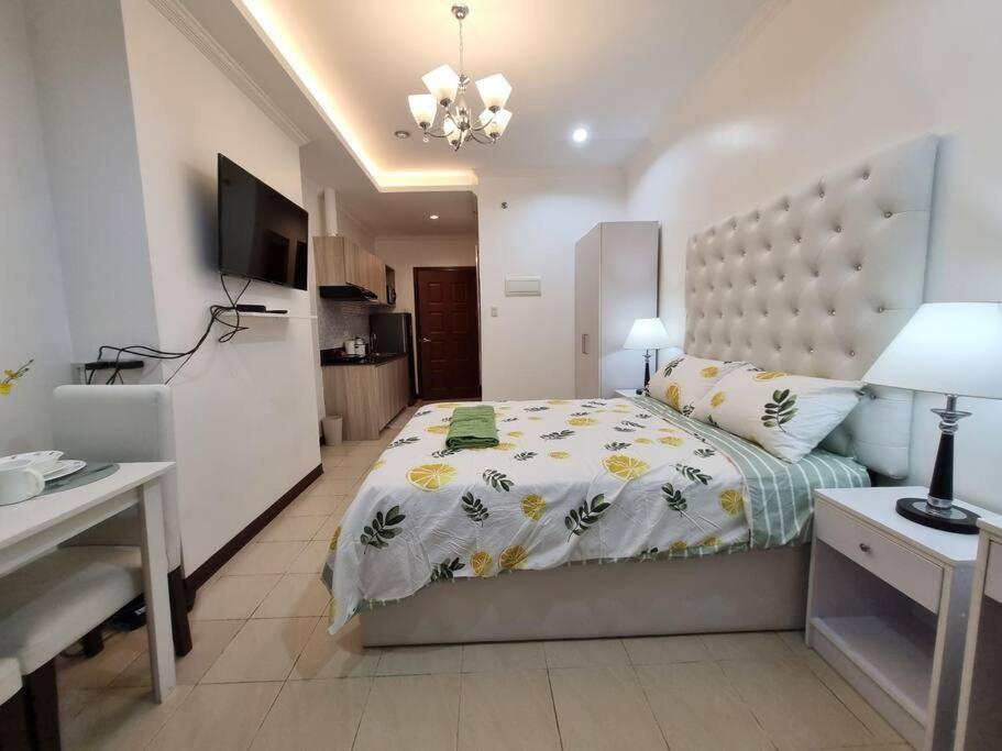 Chic Studio 5 Min Walk To Business Park/ayala Apartment Cebu